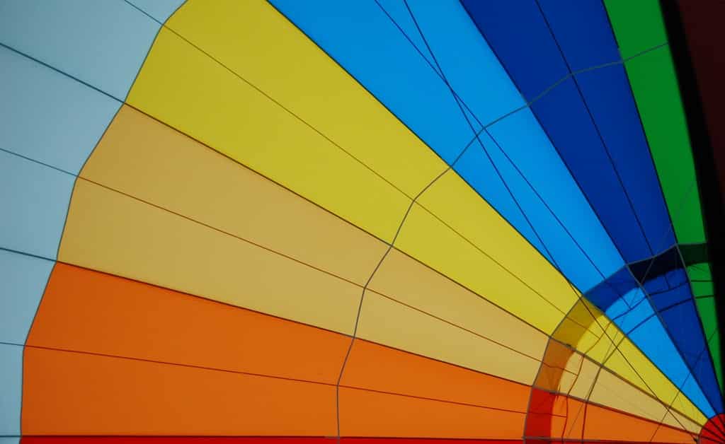 Ballonflyvning over ørkenen i Dubai
